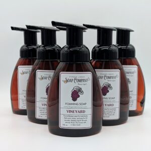 Foaming Vineyard Grape Soap 6 pack