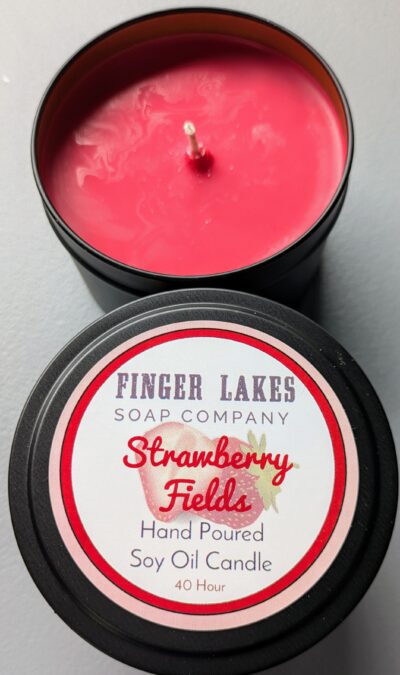 Strawberry Fields Soy Wax Candle